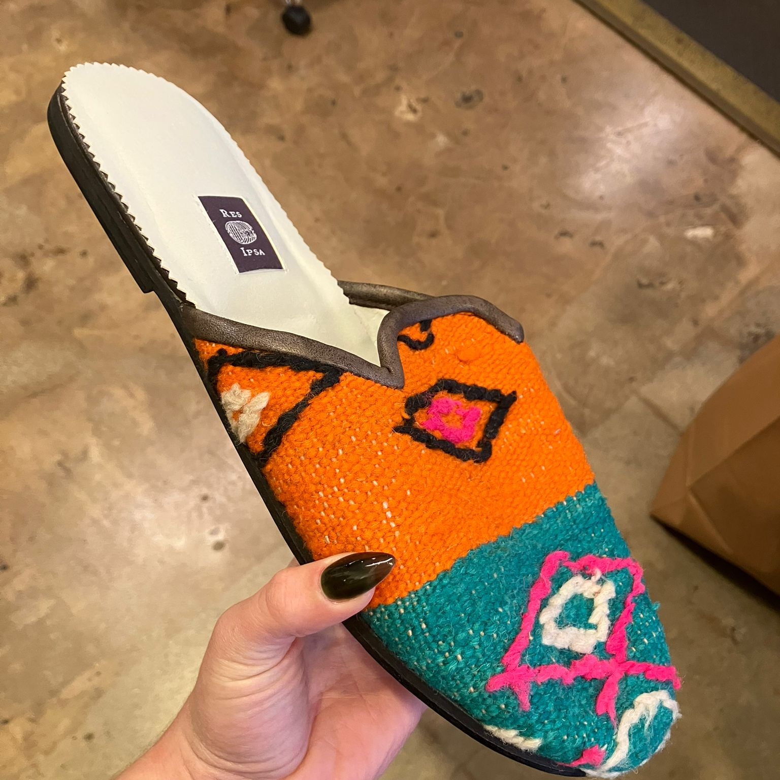 Colorful Woven Men's Sandals